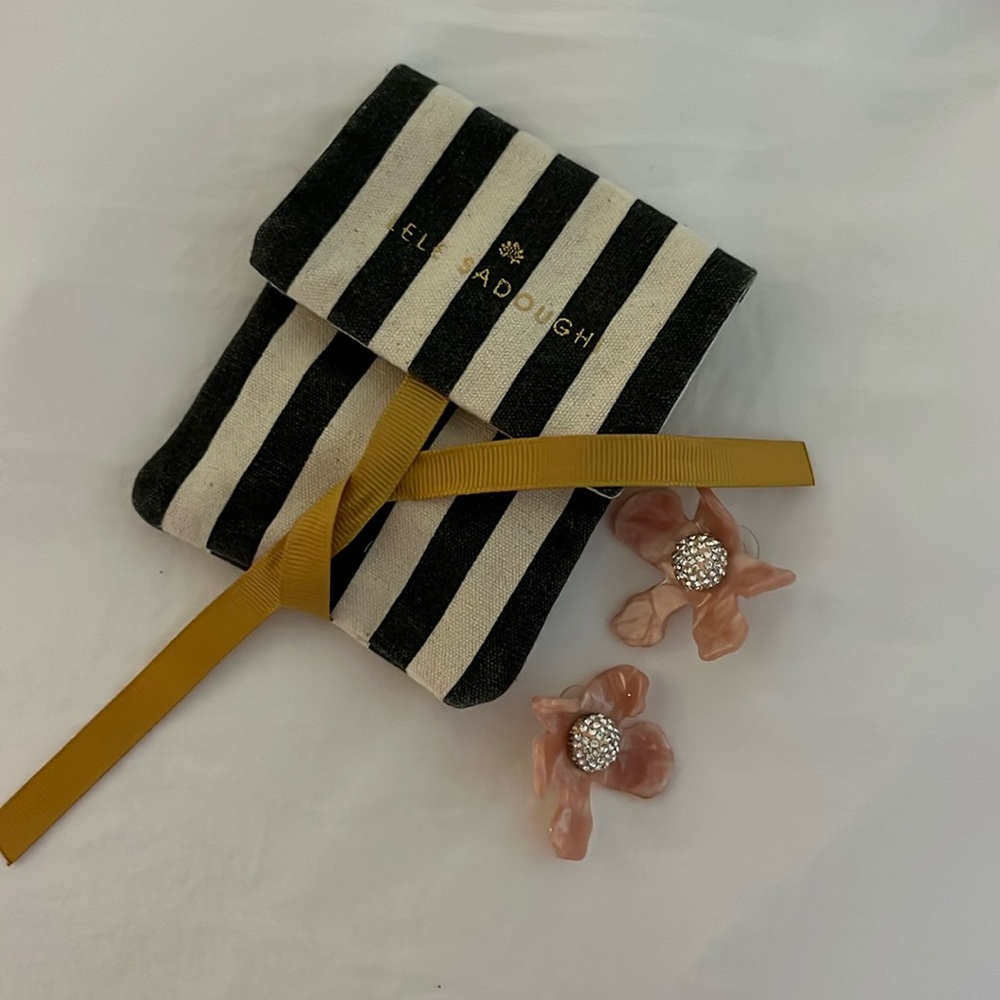 Lele Sadoughi Flower Earrings
